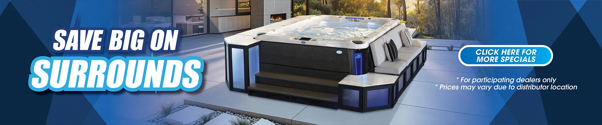 Calspas hot tub being used in a family setting - Aberdeen