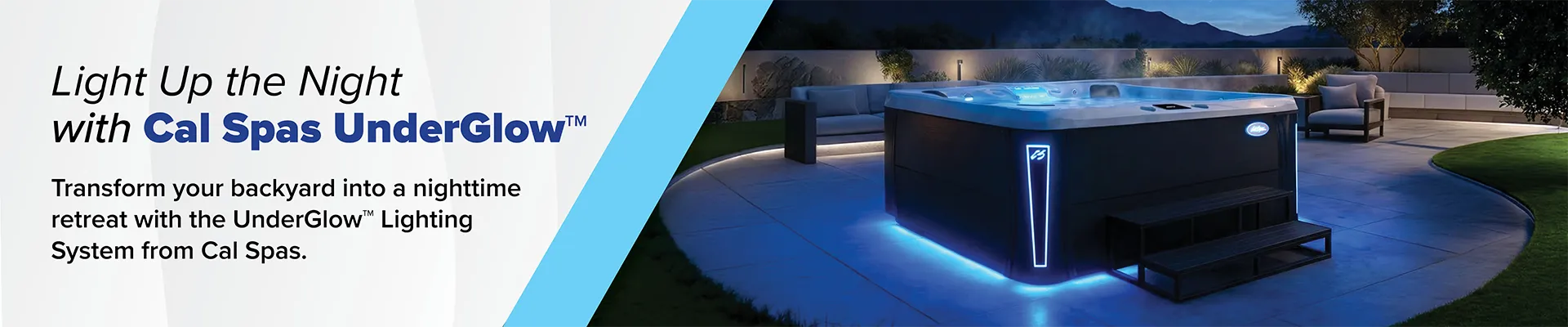 Calspas hot tub being used in a family setting - Aberdeen